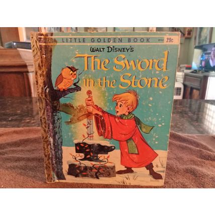 Little Golden Book The Sword InThe Stone (A) Edition 6.0 FN By Carl Memling 1963