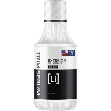 Trim Serum- Plastic Restorer for Cars- Restores Even the Most Damaged Plastic, R