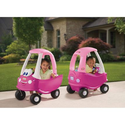 Little Tikes Princess Cozy Coupe Ride-On Toy - Toddler Car Push and Buggy Includ