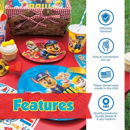 Paw Patrol Party Supplies and Decorations, Paw Patrol Birthday Party Supplies, S