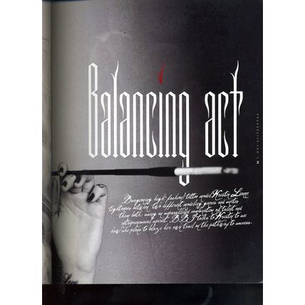 VOL 1 #3 BOUND BY INK Vintage Tattoo magazine KRISTEN LEANNE-STUNNER MODEL VG