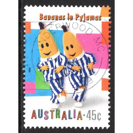 AUSTRALIA 1999: CHILDREN'S TELEVISION - 45c BANANAS IN PYJAMAS USED (G12)