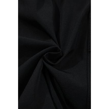 Black Cargo Pocket Elastic Waist Active Casual Skort