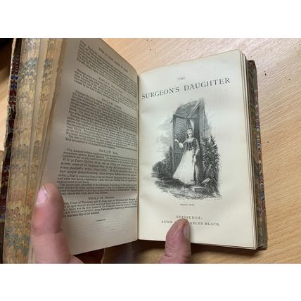 1863 SIR WALTER SCOTT COUNT ROBERT/SURGEON'S DAUGHTER/CASTLE DANGEROUS BOOK (P4)
