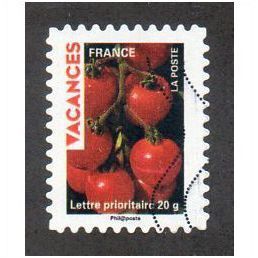 FRA 2009 (56c) 'VACANCES - TOMATOES' FINE USED (EBID21139)