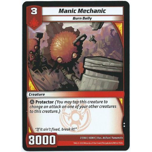 Kaijudo - Invasion Earth - #27/80 - Manic Mechanic