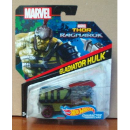 HOT WHEELS ' MARVEL ' RAGNAROK Gladiator Hulk car (2017)