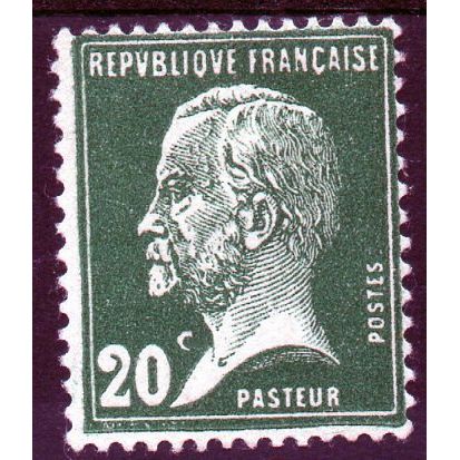 France Sg396b 20c Green fine m/mint (G76)