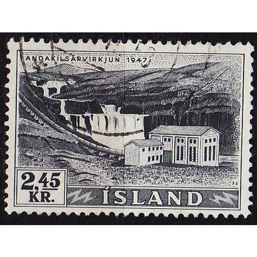 ISLAND ICELAND [1956] MiNr 0308 ( O/used ) Landschaft