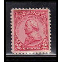 689 2c General von Steuben Just Clears MNH Z0252