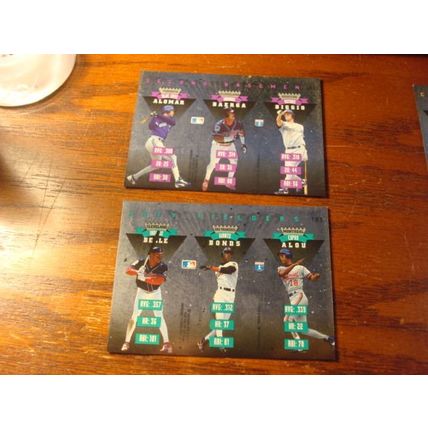 1994 Donruss Position Dominators, 8 of 9 Insert Set, Stars/HOF, GRIFFEY/RIPKEN +