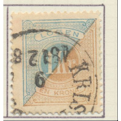 Sweden Stamp Scott #J22, Used