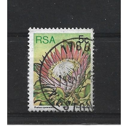 SouthAfrica.SG418 5c Protea Cynaroides.Fine Used.Sep25j