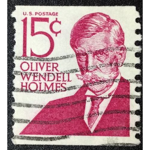 US Stamp #1305e used: 1978 15c Oliver Wendell Holmes, coil [2]