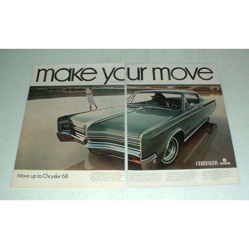 1968 Chrysler 300 2-Door Hardtop Car Ad - Your Move