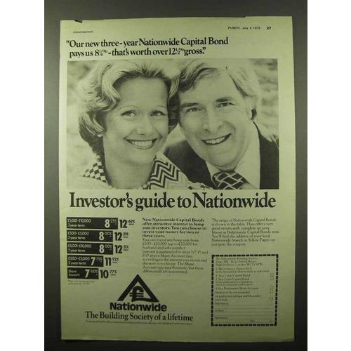 1975 Nationwide Building Society Ad - Capital Bond