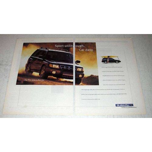 1997 Subaru Forester Ad - Sport-Utility Tough Car Easy