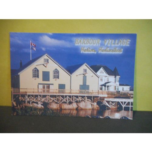 Barbour Village,Newtown,Newfoundland Postcard