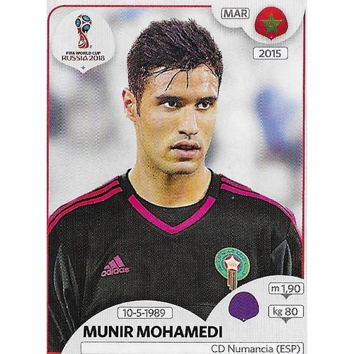 Panini's FIFA World Cup Russia 2018 Stickers: No.154 - Munir