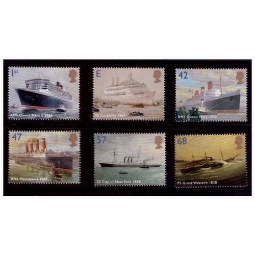 GB 2004 Ocean Liners SG 2448-SG2453 MNH