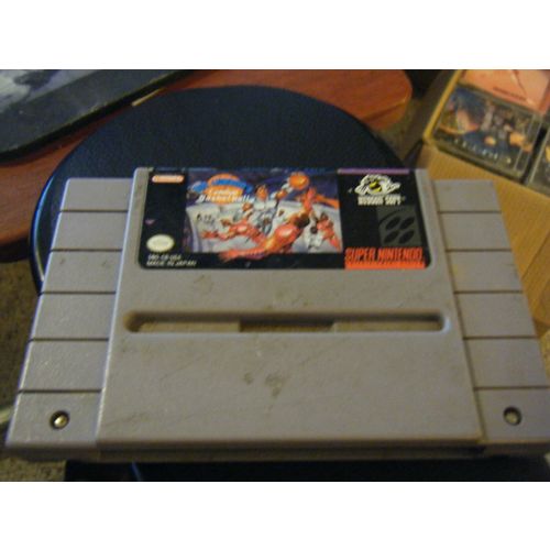 Bill Laimbeer's Combat Basketball (Super Nintendo, 1991) - Game Cartridge Only!!