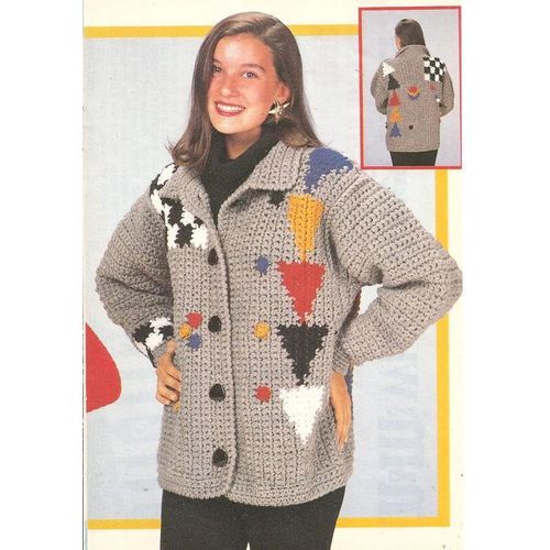 Crochet Jacket Pattern Patterned Jacket