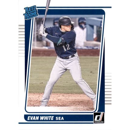 2021 Donruss Evan White Rated Rookie # 60