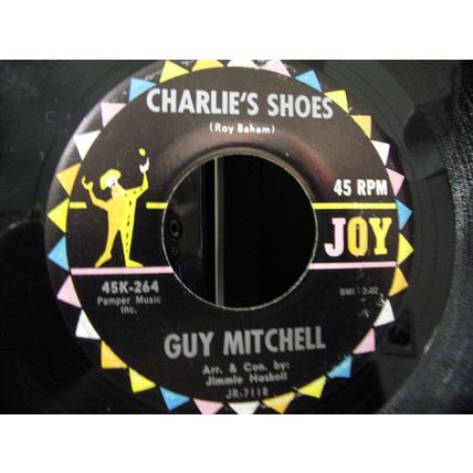 Guy Mitchell-Charlie's Shoes / Rusty Old Halo-45rpm-1962-VG+