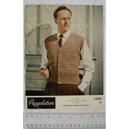 Vintage: Richard Poppleton 1020 waistcoats suitable for a man or woman, DK