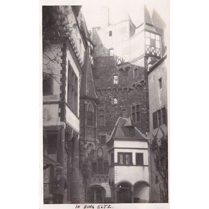 Burg Eltz German Vintage Real Photo Postcard