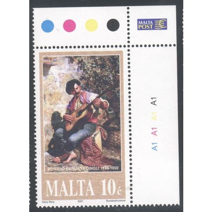 Malta 2001 - The Guitar Player - mint