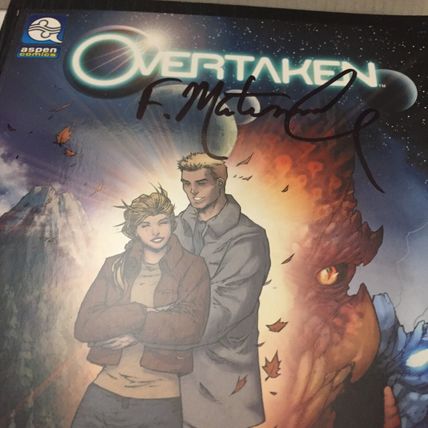 NEW 2018 Aspen Comics Overtaken Complete First Volume Graphic Novel Signed by Fr