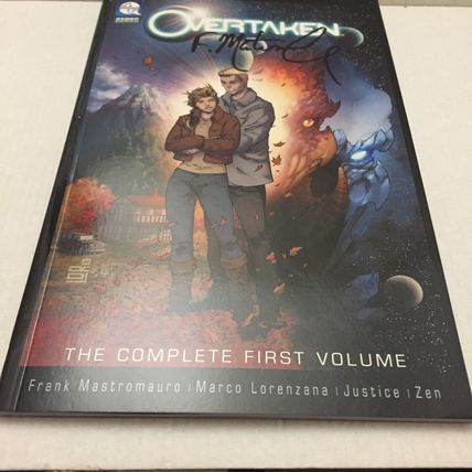 NEW 2018 Aspen Comics Overtaken Complete First Volume Graphic Novel Signed by Fr
