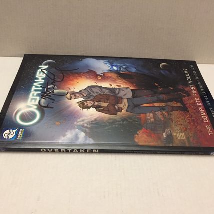 NEW 2018 Aspen Comics Overtaken Complete First Volume Graphic Novel Signed by Fr
