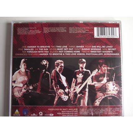 Maroon 5 - Songs About Jane. New & Sealed CD Album