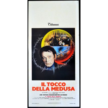 MEDUSA TOUCH 1978 Richard Burton, Lee Remick, Lino Ventura ITALIAN LOCANDINA
