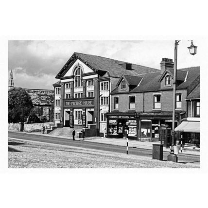 pt6197 - Askern , Market Place & Picture House Cinema , Yorks - Print 6x4