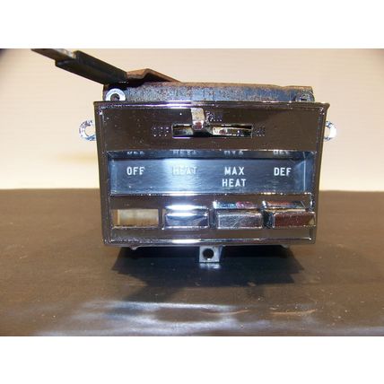 1966 CHRYSLER NEWPORT HEATER CONTROLS OEM w/ #2497387 NEW YORKER 300