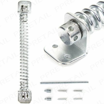 AUTO GATE/DOOR SPRING CLOSER SILVER 8"/200mm Adjustable HEAVY DUTY Garden Shed