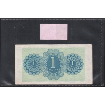 Austria..one shilling military..TDLR..Date 1944..