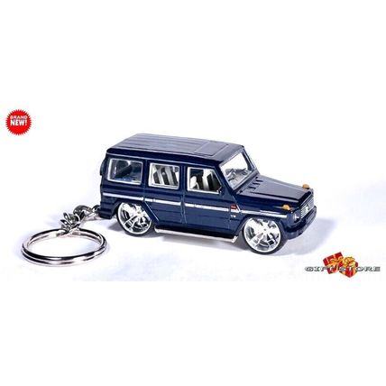 HTF RARE KEYCHAIN BLUE MERCEDES™ G CLASS WAGON CUSTOM Ltd Ed. GREAT GIFT