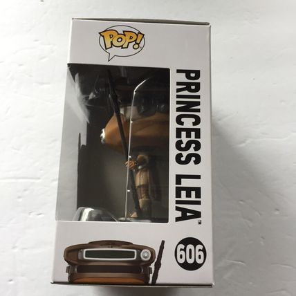 NEW Star Wars Bounty Hunter Princess Leia Funko Pop Figure #606