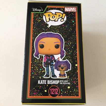 NEW Marvel Kate Bishop Exclusive Black Light Funko Pop Figure #1212