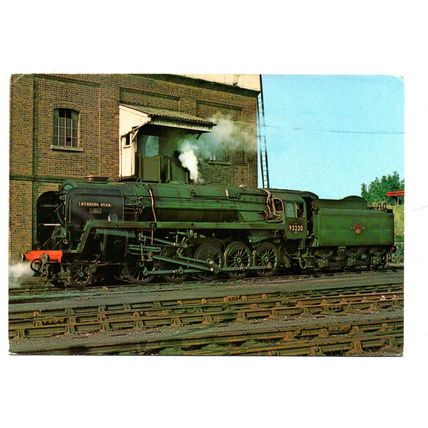92220 Evening Star - Postally Unused - Great Western Society Postcard