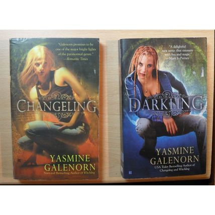 Yasmine Galenorn 2 US PBs Darkling / Changeling / Otherworld series