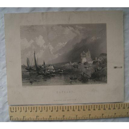 Vintage engraving - Elfedt