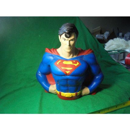 SUPERMAN PLASTIC BANK! 2013 Monogram! $20.00 Shipped!! DC Comics/Monogram!