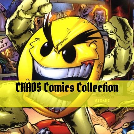 4 DVDROMS Chaos Comics Collection, Lady Death comics ,Evil Ernie and KISS