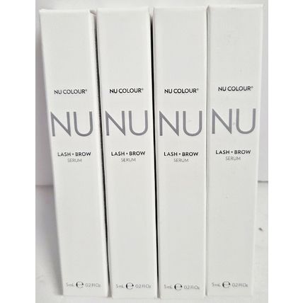 Nu Skin Nuskin Nu Colour LASH + BROW Eyelash Serum Sealed 0.2fl oz 5ml (4 Boxes)