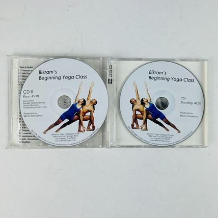 Bikram Choudhury D. L. Roy – Bikram's Beginning Yoga Class 2x CD ~RARE~